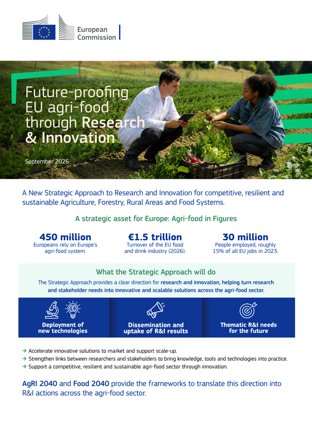 Future-proofing EU agri-food through Research and Innovation (2026)