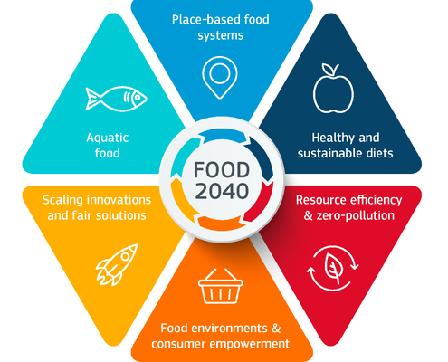 Food 2040 infographic