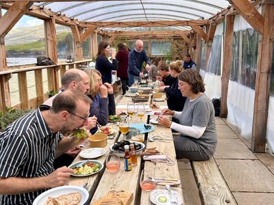 Killary Fjord Shellfish lunch